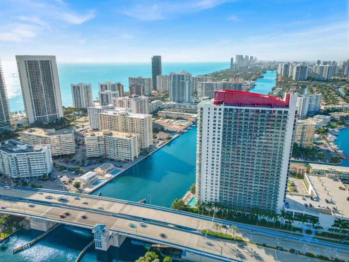 Infinite Views, Amazing Pool, Gym, Near Beach Hallandale Beach Ngoại thất bức ảnh