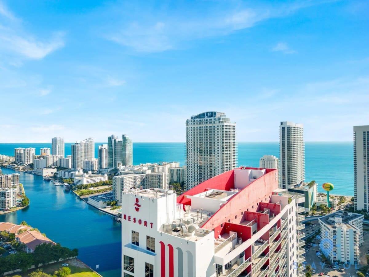 Infinite Views, Amazing Pool, Gym, Near Beach Hallandale Beach Ngoại thất bức ảnh