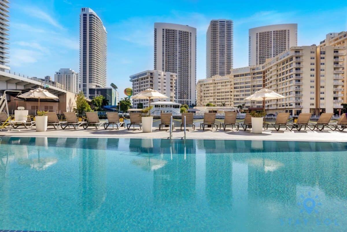 Infinite Views, Amazing Pool, Gym, Near Beach Hallandale Beach Ngoại thất bức ảnh